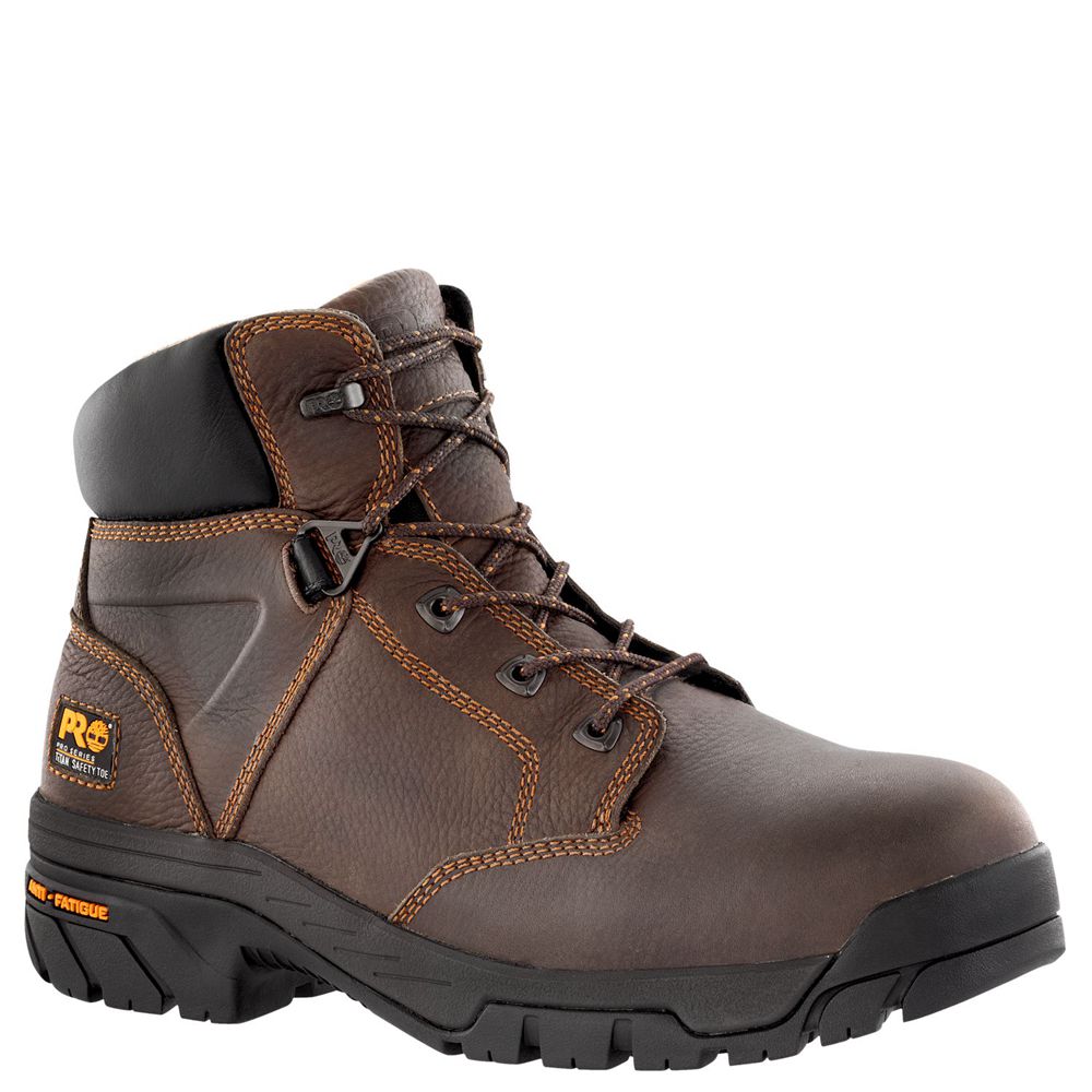 Bocanci De Muncă Timberland Barbati Maro - Pro® Helix 6\" Alloy Toe - Romania - DGICRK658